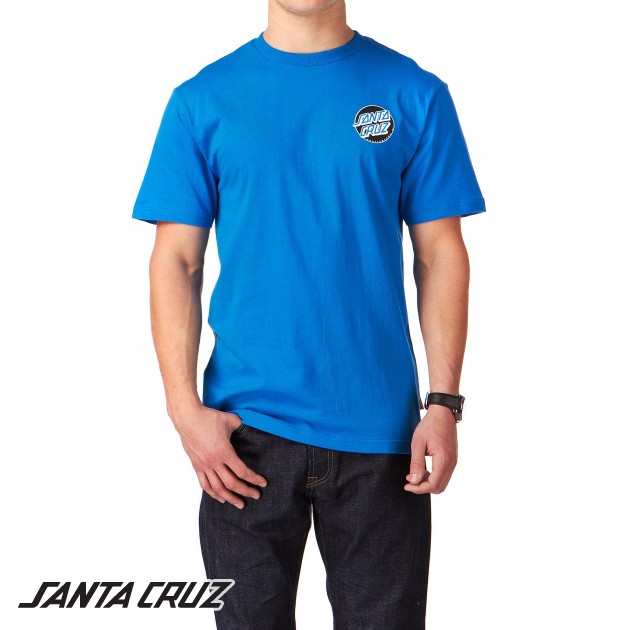 Mens Santa Cruz Other Dot T-Shirt - Royal Blue