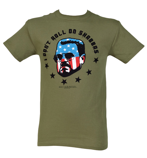 mens Shabbas Big Lebowski T-Shirt