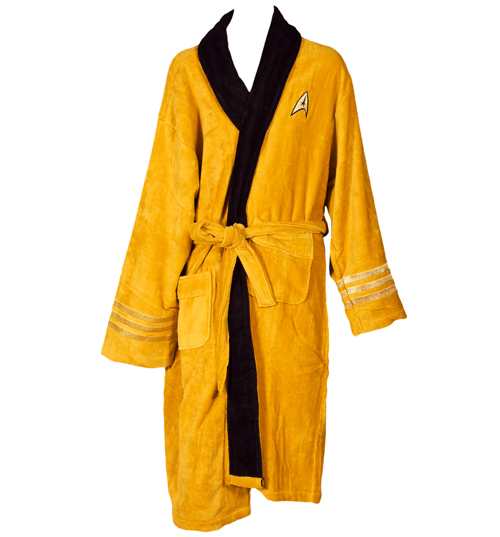 Mens Star Trek Captain Kirk Bath Robe