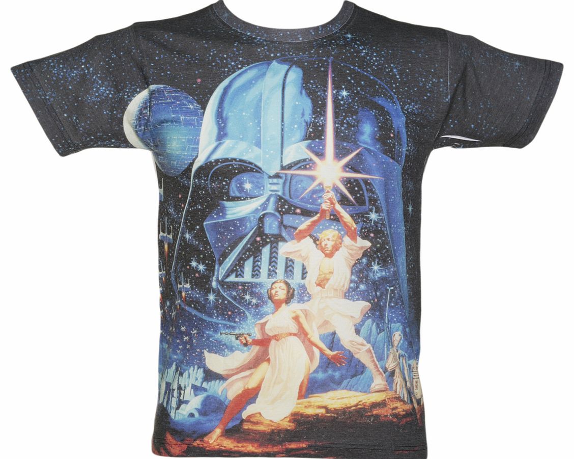 Mens Star Wars A New Hope Movie Poster