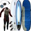 Summer NSP 7`10 Funboard Surfboard Package