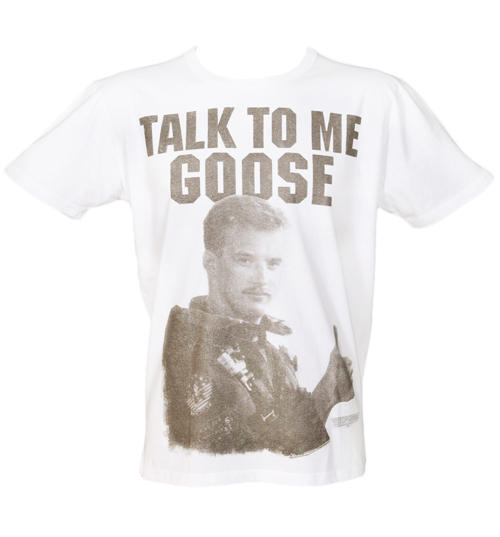 Mens Talk To Me Goose Top Gun T-Shirt from