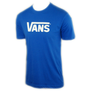 mens Vans Classic T-Shirt. Blue