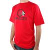 mens Volcom Resolution Baisc T-Shirt. Red