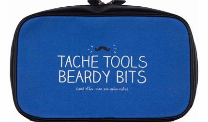 Mens Wash Bag - Tache Tools Beardy Bits 4747CX