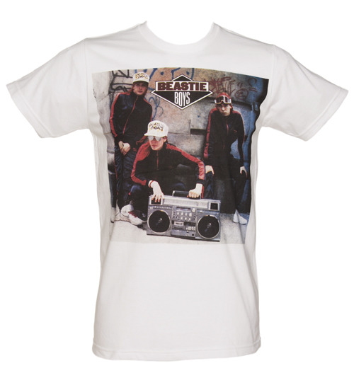 White Beastie Boys Photographic T-Shirt