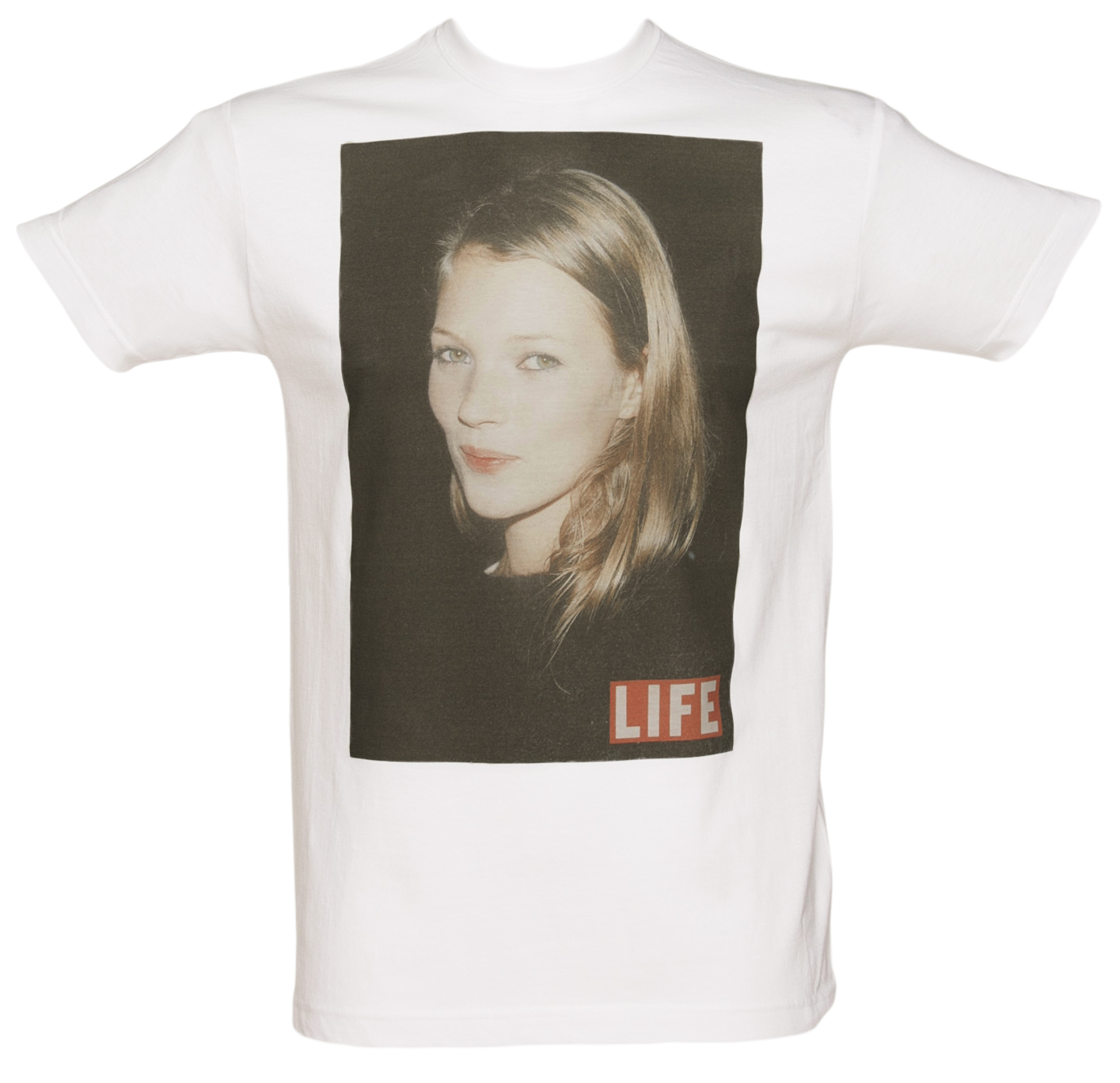 Mens White Kate Super Model Life Series T-Shirt
