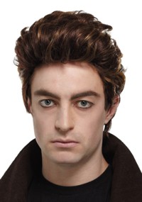 Wig: Modern Vampire (brown)