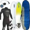 Winter NSP 7`2`` Funboard Surfboard Package