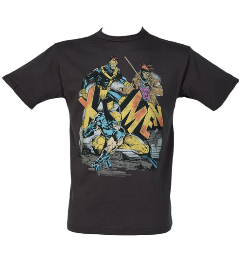 Mens X-Men Characters T-Shirt from Junk Food