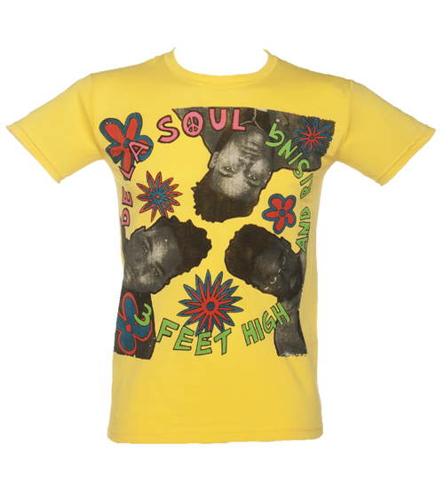 Mens Yellow De La Soul 3 feet And Rising