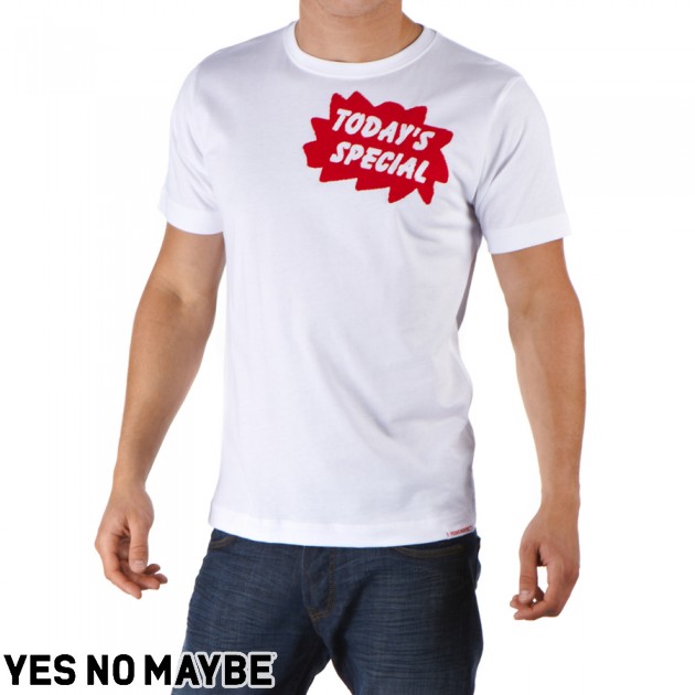 Mens Yes No Maybe Todays Special T-Shirt -