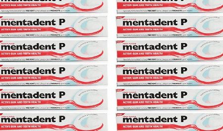 Mentadent P Active Teeth And Gum Health 12 Pack
