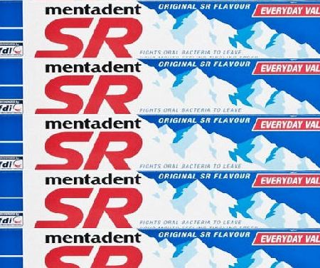 Mentadent SR Toothpaste 6 Pack