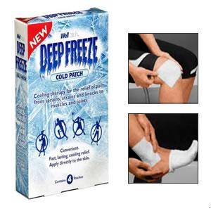 Mentholatum Deep Freeze Cold Patches (4 pack)