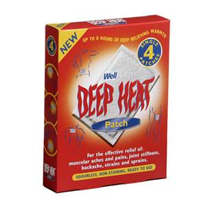 Mentholatum Deep Heat Patches (4 pack)