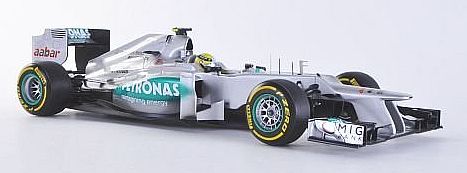 Mercedes-Benz Mercedes AMG Petronas W03, No.8, N.Rosberg, F1-Season , 2012, Model Car, Ready-made, Minichamps 1:18