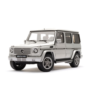 mercedes G55 AMG 2005 - Silver 1:18