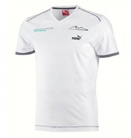 Mercedes Schumi T-Shirt White - 2012