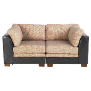 Mercer modular 2 seat sofa, mocha