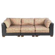 Mercer modular 3 seat sofa, mocha