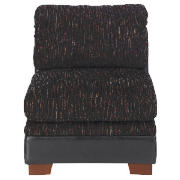 Mercer modular single sofa unit, graphite