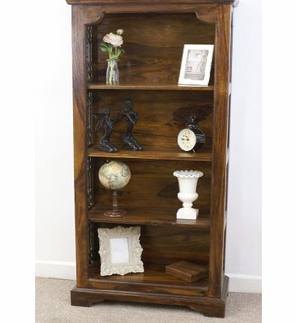 Mercers Furniture Indian Jali Thakat 3 Shelf Medium Bookcase
