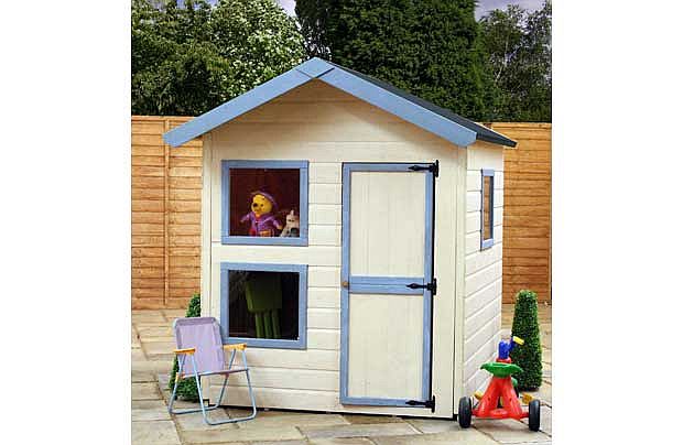 Mercia Garden Products Mercia 5ft x 5ft Double Storey Townhouse Playhouse