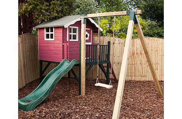 Mercia Garden Products Mercia Tulip Playhouse with Tower and Activity Set