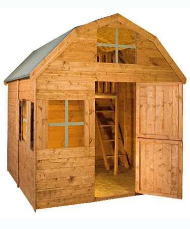 Mercia Garden Products Two Storey Dutch Barn Playhouse