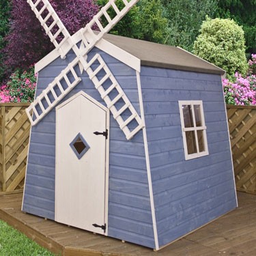 Mercia Garden Products Windmill Wooden Playhouse
