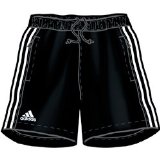 Mercian Adidas 3S Shorts (Black/White Small)