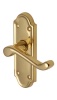 Meridian Brass Short Latch Set