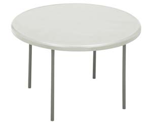 Meridian circular folding tables