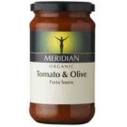 Meridian Foods Case of 6 Meridian Organic Olive Pasta Sauce 440g