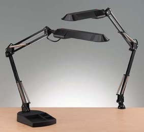 Adjustable Reading Lamp with Organiser