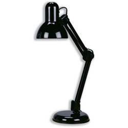 Merit Hobby Table Lamp Height 540mm Black