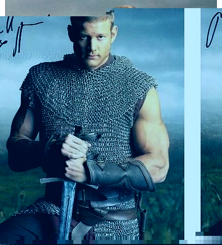 Merlin Autographs TOM HOPPER as Sir Percival - Merlin GENUINE AUTOGRAPH