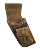 MERLIN MAC Leather Hip Quiver with Pocket TD-11 - Right Handed