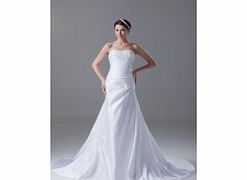 MERMAID Backless Strapless Beaded Asymmetrical