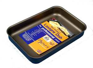 MERMAID Hard Anodised Lasagne Dish 31.5cm x 21.5cm
