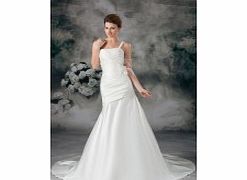 MERMAID One-shoulder Backless Beading 3D-flower