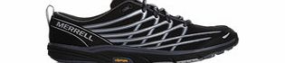 Merrell Bare Access black and silver trainers