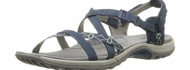 Merrell Jacardia, Women Wedge Heels Sandals, Blue (Bering Sea), 6 UK (39 EU)