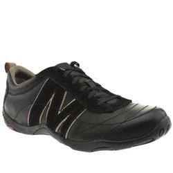 Merrell Male Scalar Leather Upper in Black
