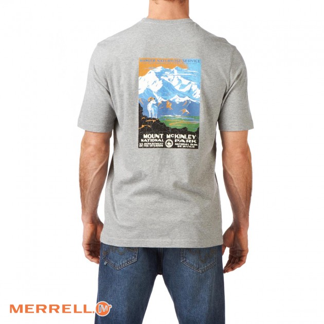 Merrell Mens Merrell Mount Mckinley Vintage T-Shirt -