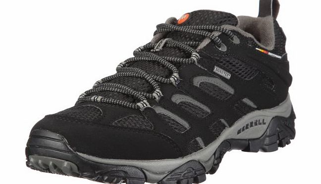 Merrell Moab Gore-Tex, Men Low Rise Hiking Shoes, Black (Black), 8 UK (42 EU)