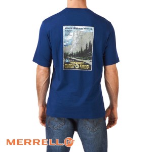 Merrell T-Shirts - Merrell Yosemite Vintage