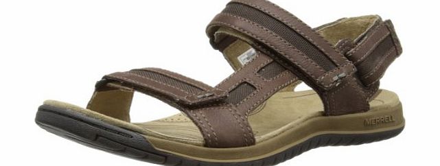Merrell Traveler Tilt Convert, Men Gladiator Sandals, Brown (Espresso), 8 UK (42 EU)