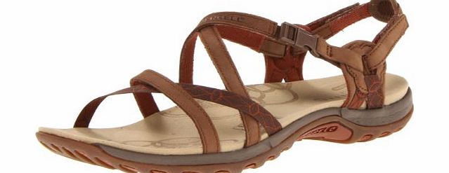 Merrell Womens Jacardia Fashion Sandals J57606 Dark Earth 4 UK, 37 EU